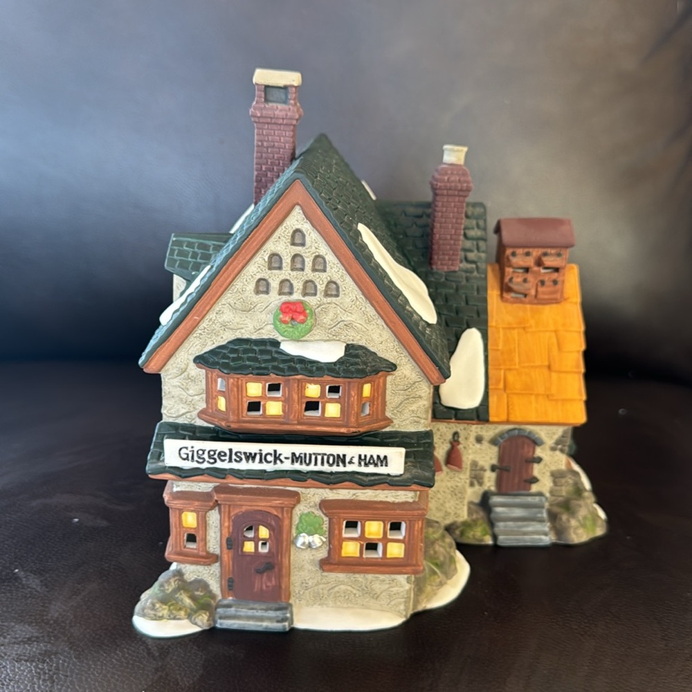 NWT. Dept 56 Giggelswick Mutton & Ham